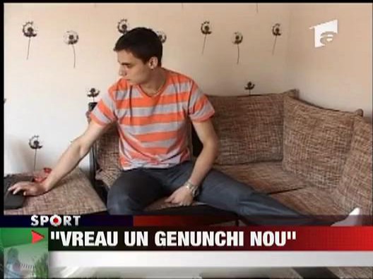 Rares Dumitrescu are un genunchi nou - nout