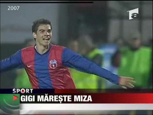 Gigi Becali mareste primele