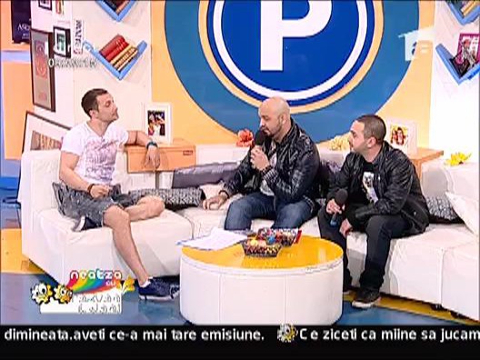 Mihai Budeanu si Emil Lassaria, la Neatza