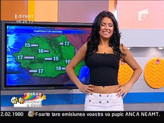 Daniela Crudu uimita cum zboara timpul