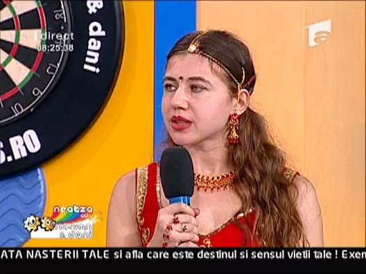 Loredana Ungureanu, despre dansul indian