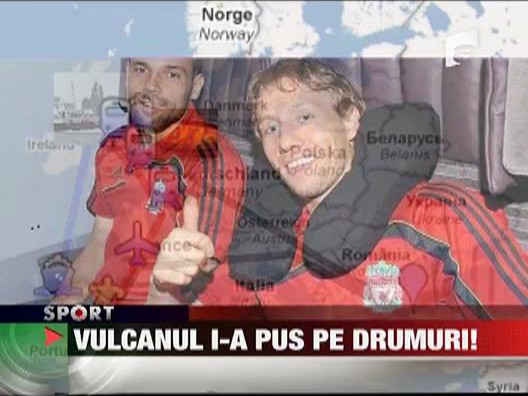 Vulcanul i-a pus pe drumuri