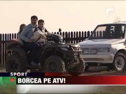 Borcea pe ATV!