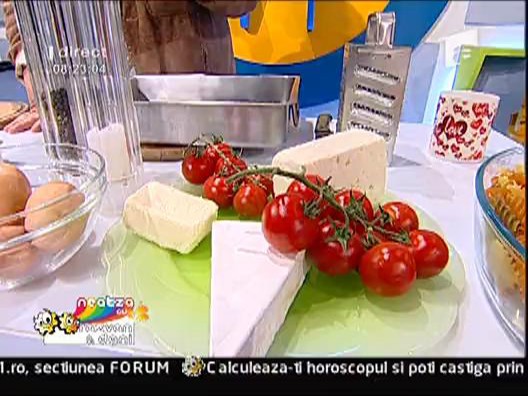 Paste parfumate cu branzeturi