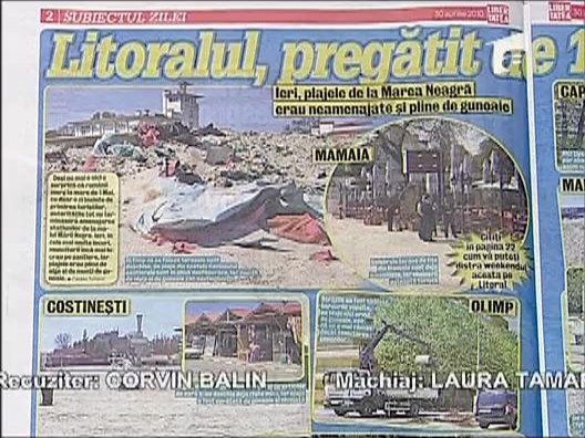 Gunoaie pe litoral