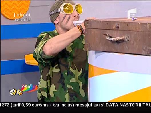 Bataia cu cornete, prima runda