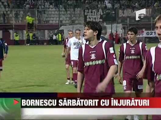 Bornescu, sarbatorit cu injuraturi