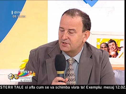 Prof. dr. Florin Mihaltan presedintele Societatii Romane de Pneumologie