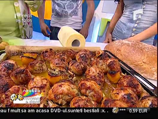 Vladut a gatit pui gradinar