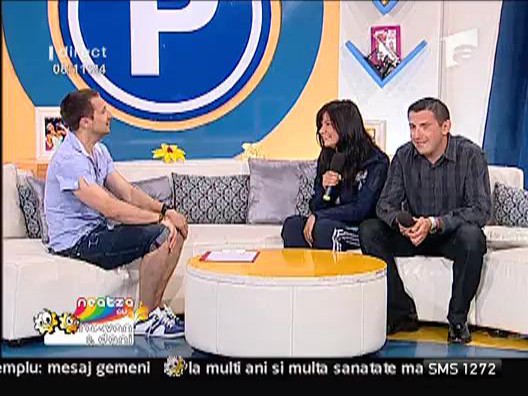 Steliana Popa si George Rotaru la Neatza