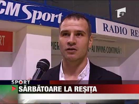 Sarbatoare la Resita! Victorie impotriva HCM-ului!