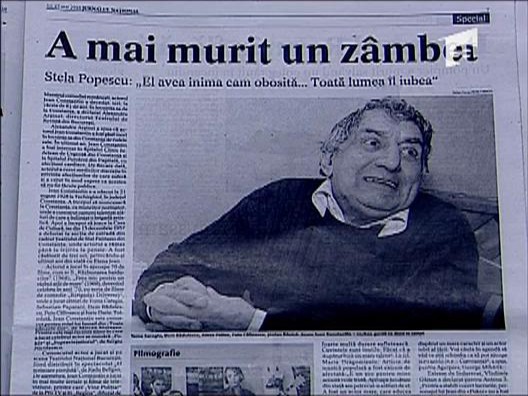 A murit Jean Constantin