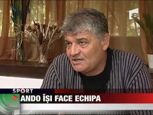 Ando isi face echipa: il vrea pe Costin Lazar