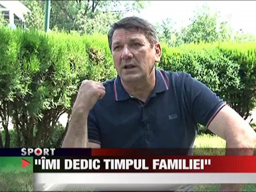 Radu Voina: "Imi dedic timpul familiei"