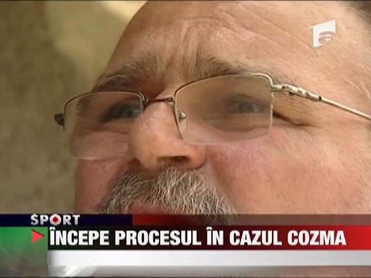 Incepe procesul in cazul Cozma