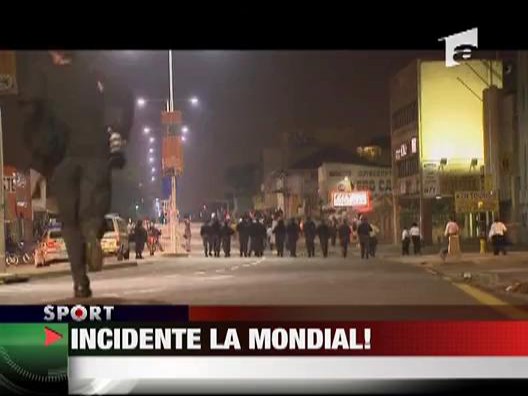 Incidente la mondial!