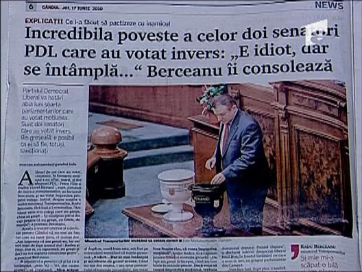 Mircea Badea: "Berceanu a plecat cu bila de cenzura acasa"