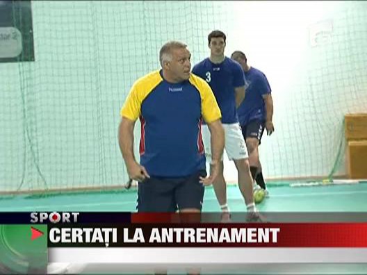 Certati la antrenament
