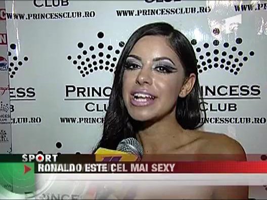 Cristiano Ronaldo e preferatul Nataliei Mateut