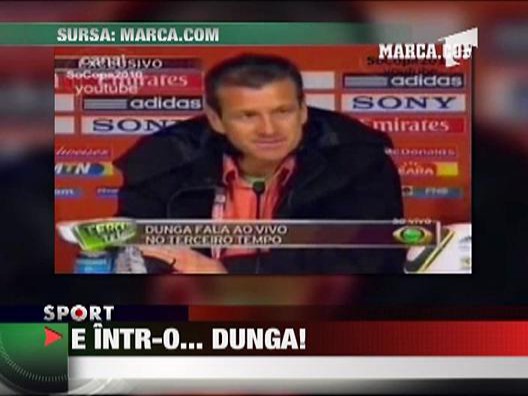 Dunga il copiaza pe Maradona