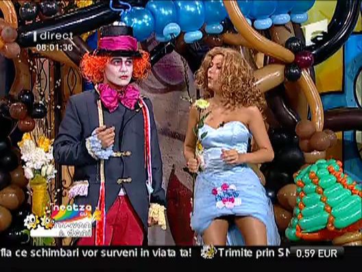 Daniela Crudu joaca rolul lui Alice