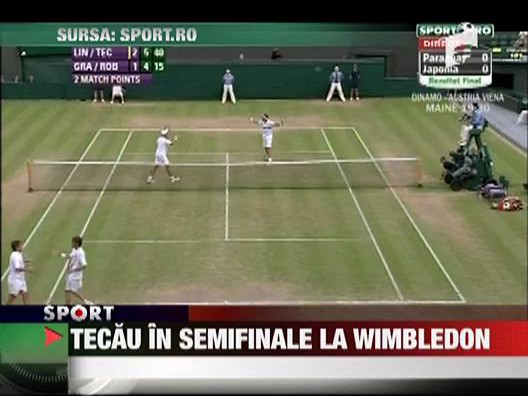 Tecau in semifinale la Wimbledon