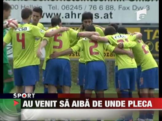 Stelistii au venit, sa aiba de unde pleca