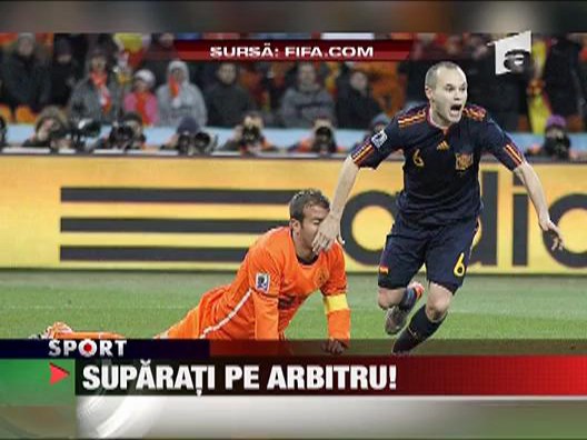 Olandezii dau vina pe arbitru