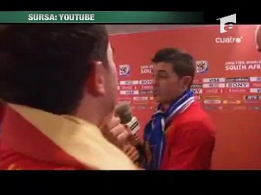 Reporterul le-a luat Cupa Mondiala