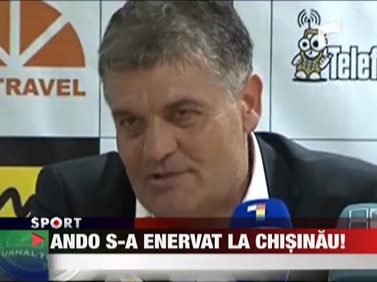 Ando s-a enervat pe moldoveni