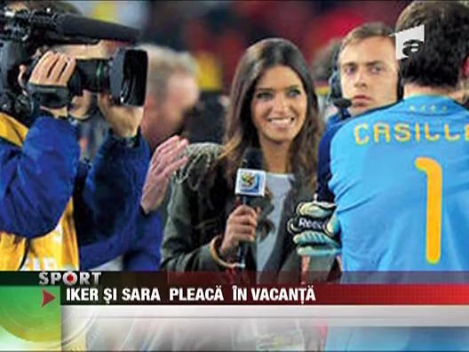 Iker si Sara pleaca in vacanta