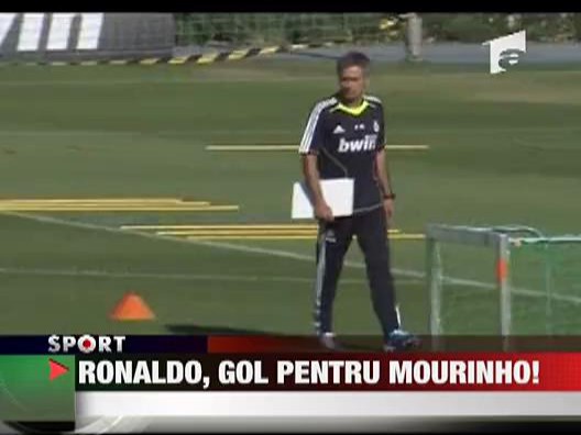Ronaldo i-a adus prima victorie lui Mourinho