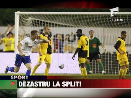 Dezastru la Split!