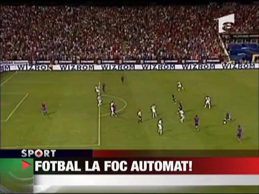 Fotbal la foc automat
