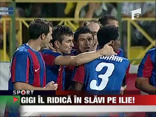 Gigi Becali il ridica in slavi pe Ilie Dumitrescu