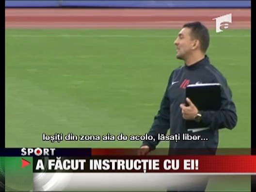 A facut instructie cu ei!