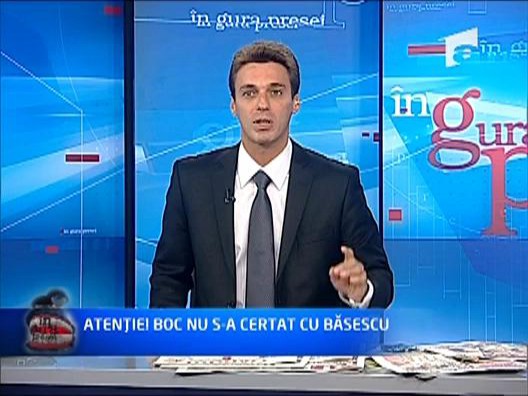 Mircea Badea: &ldquo;Boc nu s-a certat cu Basescu&rdquo;