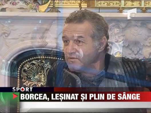 Borcea, lesinat si plin de sange