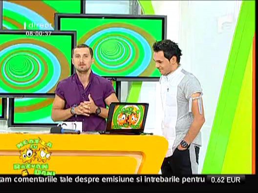 Razvan si Dani in pas cu moda