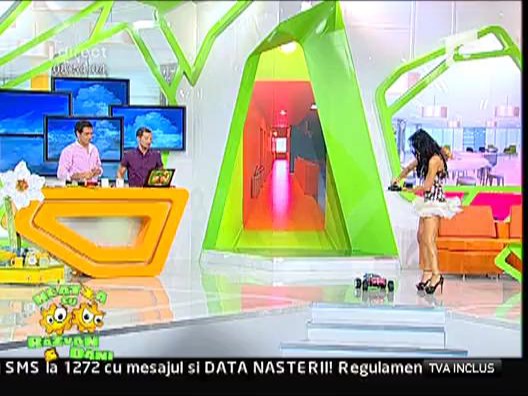 Daniela Crudu adora jucariile