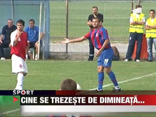 Cine se trezeste de dimineata... la meciurile Stelei II ajunge