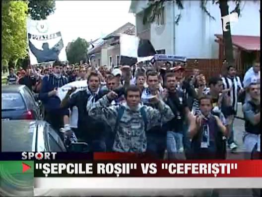 "Sepcile rosii" vs "ceferisti"