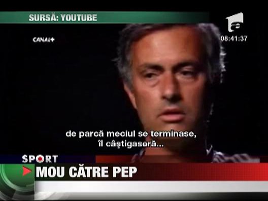 Mourinho catre Guardiola