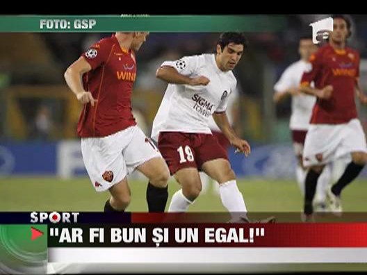 Paszkany: "Ar fi bun si un egal"