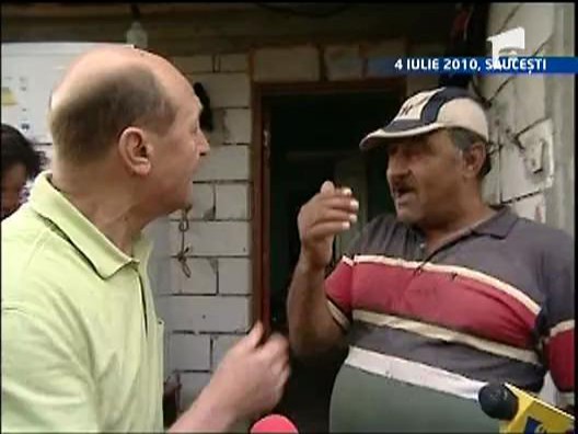 Basescu la munca