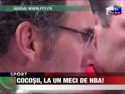 Cocosii, la un meci de NBA!
