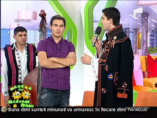 Gelu Voicu si Taraful "Lautarii din Teleorman" la Neatza