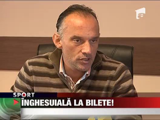Inghesuiala la biletele pentru derby!