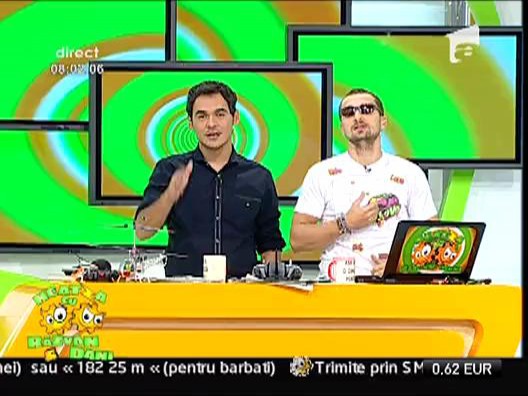 Razvan la munca cu copii