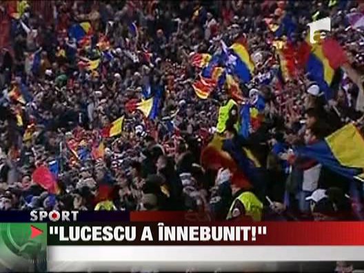 Gigi Becali: "Lucescu a innebunit!"